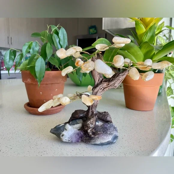 Citrine & Amethyst Tree - Picture 2 of 9